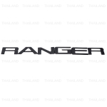 Logo โลโก้ติดท้าย โลโก้ติดฝากระบะท้าย "RANGER" 6 ชิ้น สีดำด้าน สำหรับ Ford Ranger XLT XLS Hi-Rider Wildtrak ปี 2022-2023